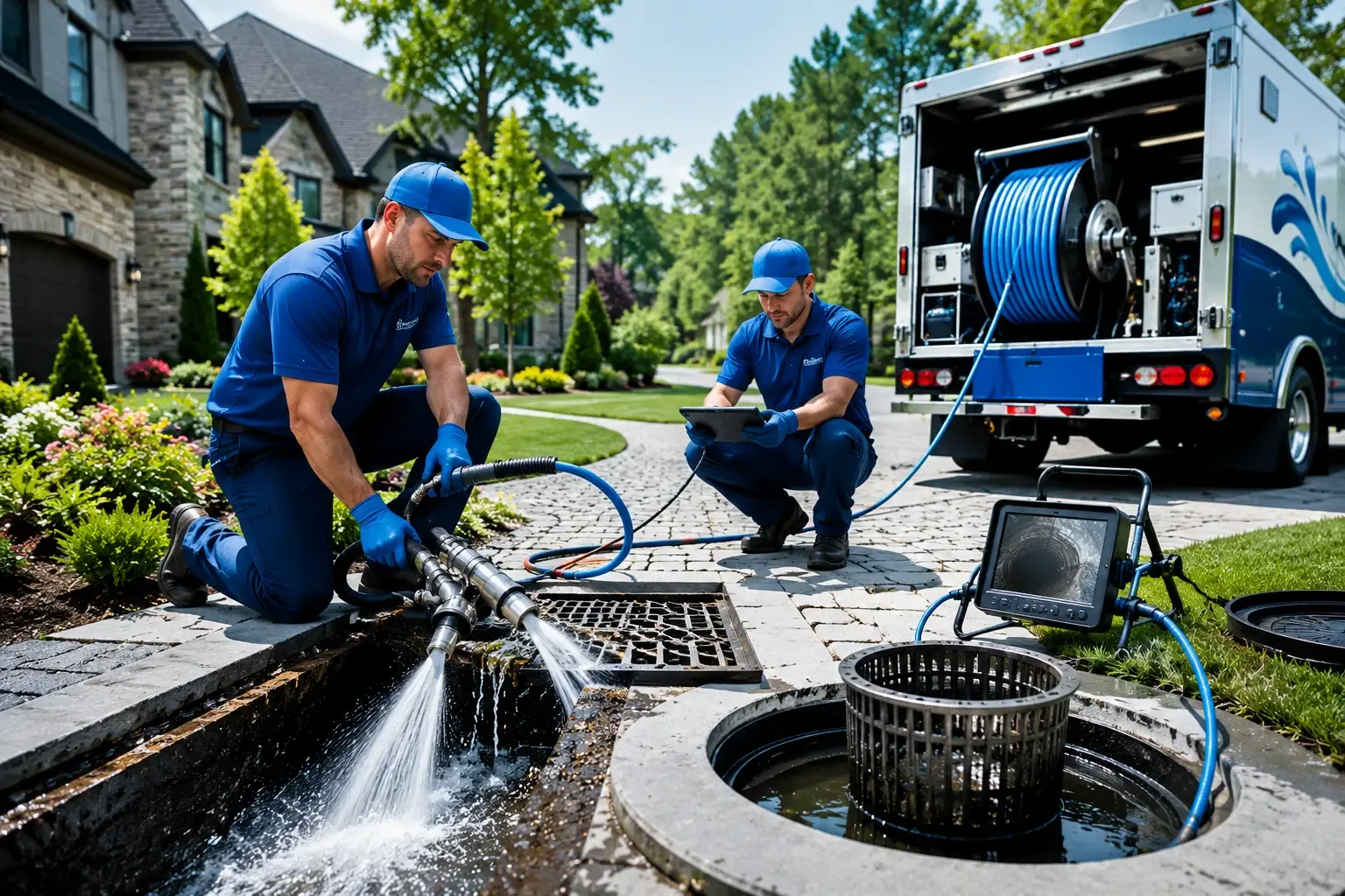 Local outdoor drain cleaning professionals in Scarbro, WV